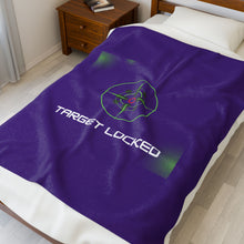 Load image into Gallery viewer, Target Locked Velveteen Plush Blanket - Cozy Gaming Throw for Ultimate Comfort
