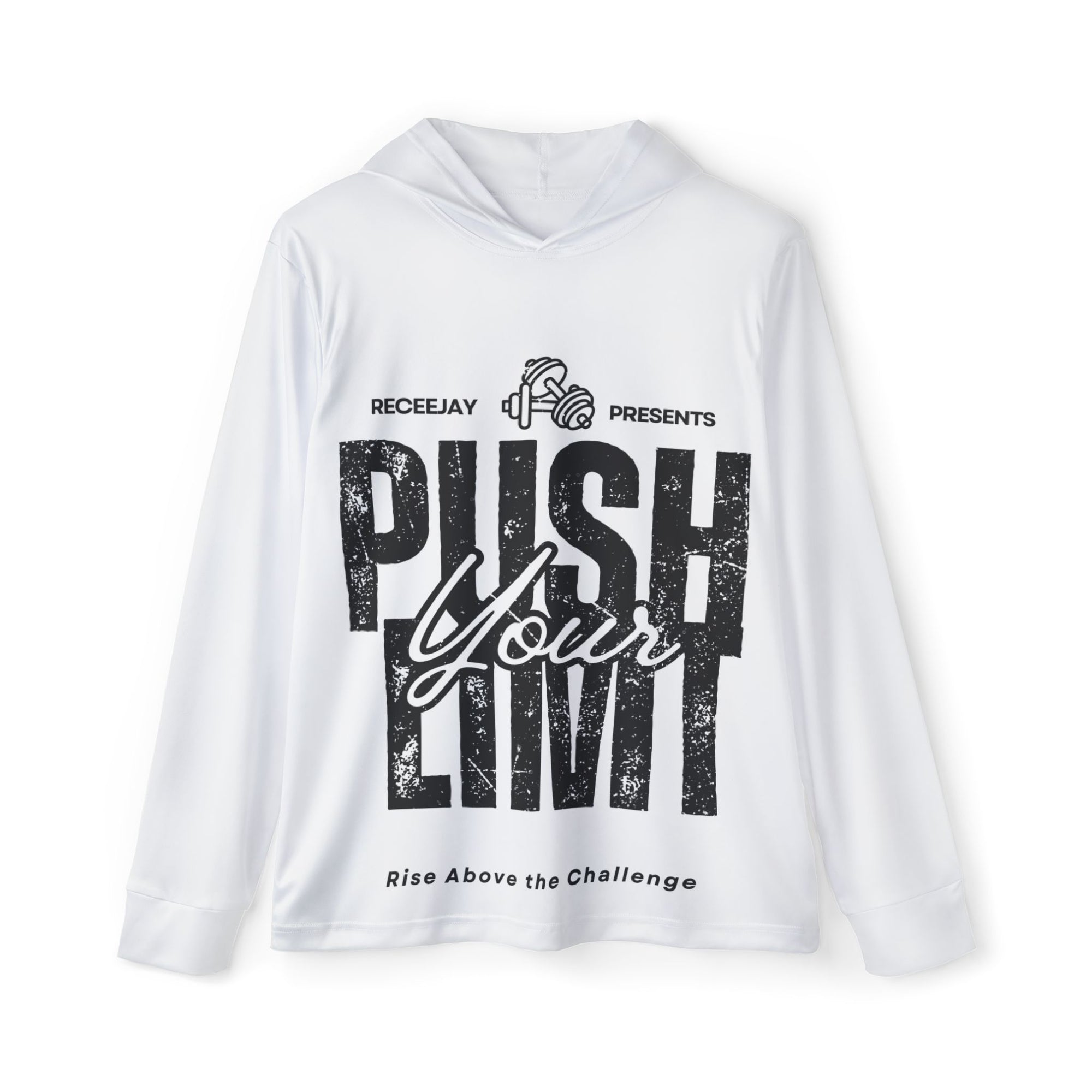 Men's Sports Warmup Hoodie - 'Push Your Limit'